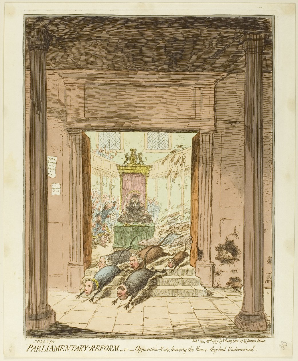 Parlamenti reform alkotó: James Gillray