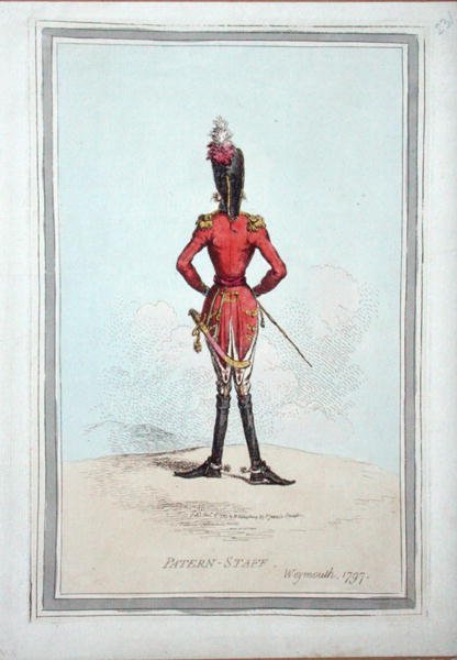 Patern-Staff, kiadta Hannah Humphrey 1797-ben (kézi színezett metszet) alkotó: James Gillray
