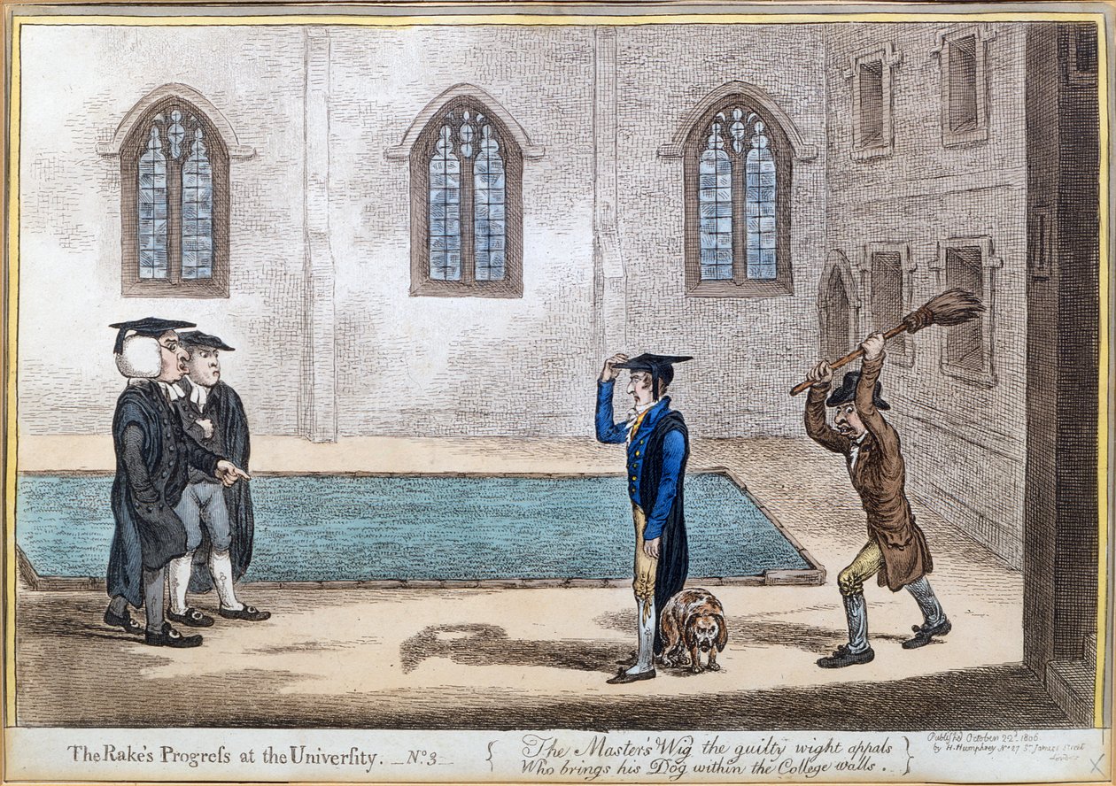3. tábla a Hannah Humphrey által 1806-ban kiadott "The Rake