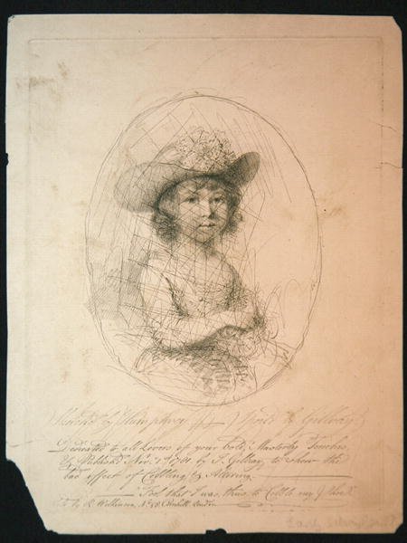 "Vázolta Humphrey, elrontotta Gillray" alkotó: James Gillray