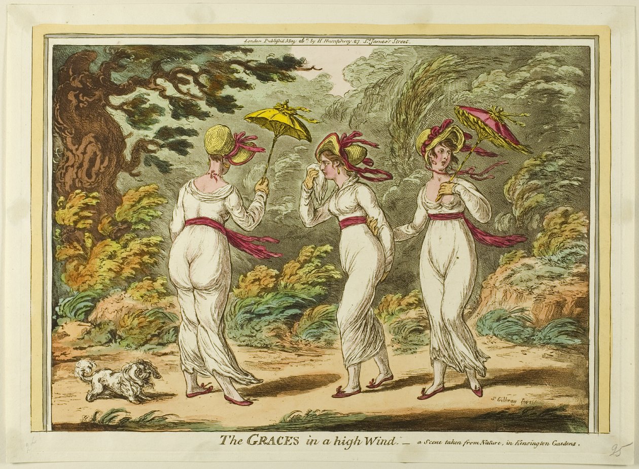 A kegyelem a nagy szélben alkotó: James Gillray