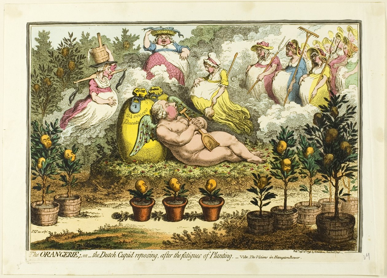 Az Orangerie alkotó: James Gillray