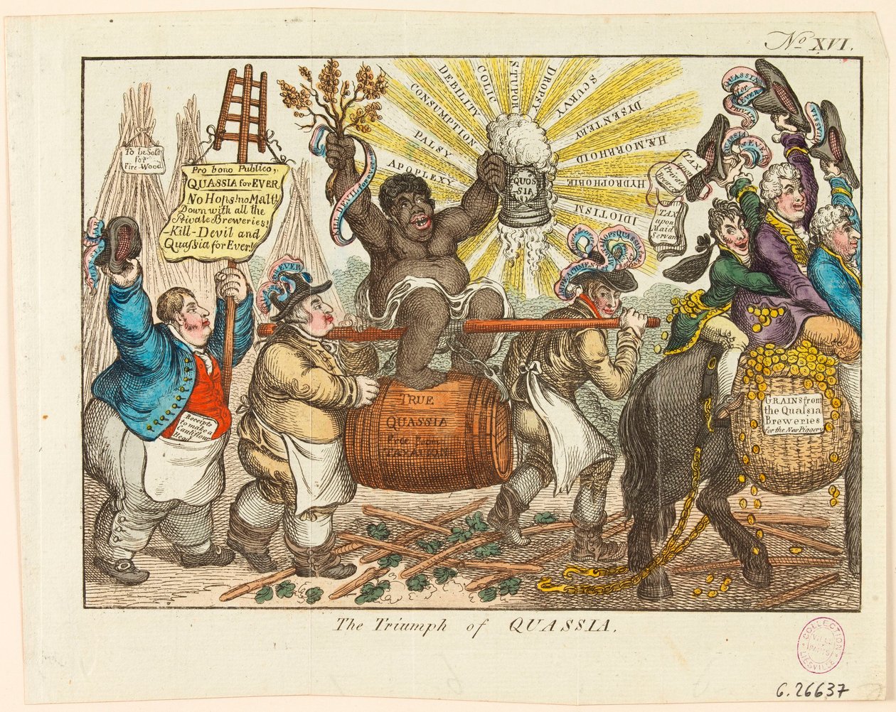 A kvasszia diadala alkotó: James Gillray