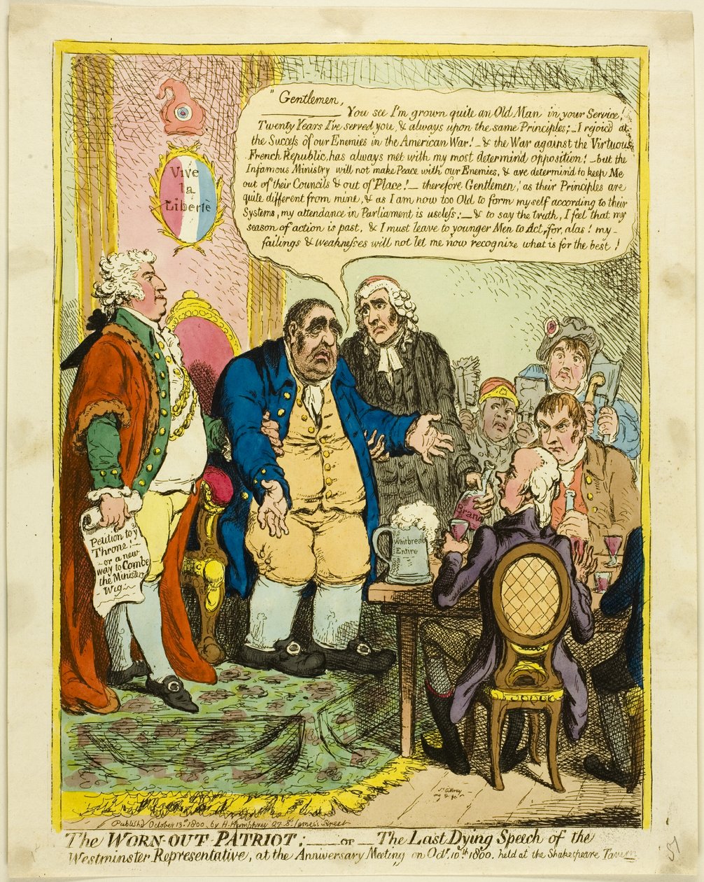 Az elnyűtt hazafi alkotó: James Gillray