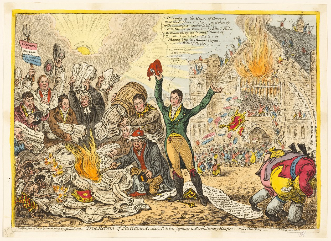 Igazi parlamenti reform alkotó: James Gillray