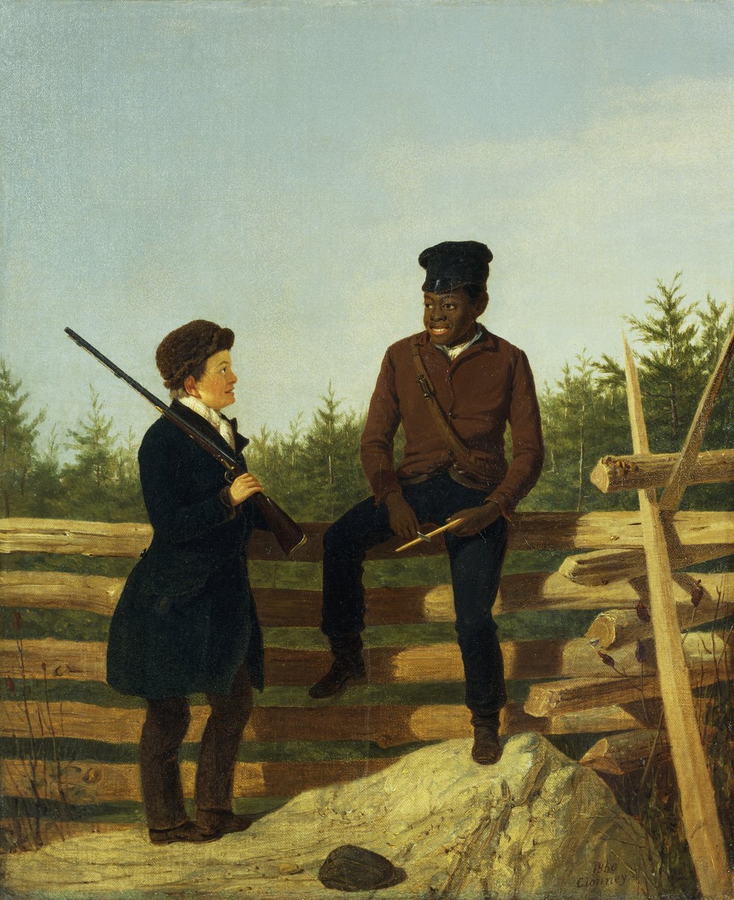 Melyik úton induljunk el? James Goodwyn Clonney alkotó: James Goodwin Clonney