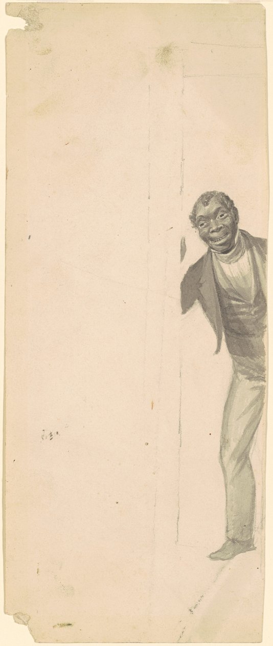 Férfi az ajtóban alkotó: James Goodwyn Clonney
