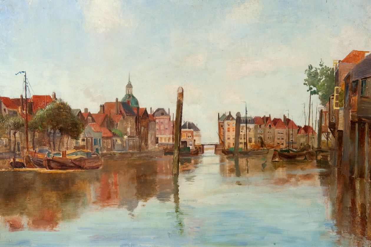 Dort kikötője alkotó: James Guthrie Orchar