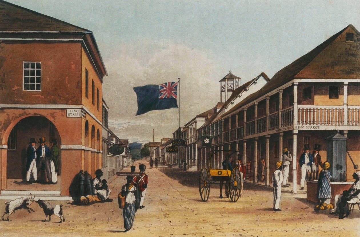 Festői körút Jamaica szigetén, 1820-ban és 1821-ben, 1820-21-ben készült rajzokból alkotó: James Hakewill