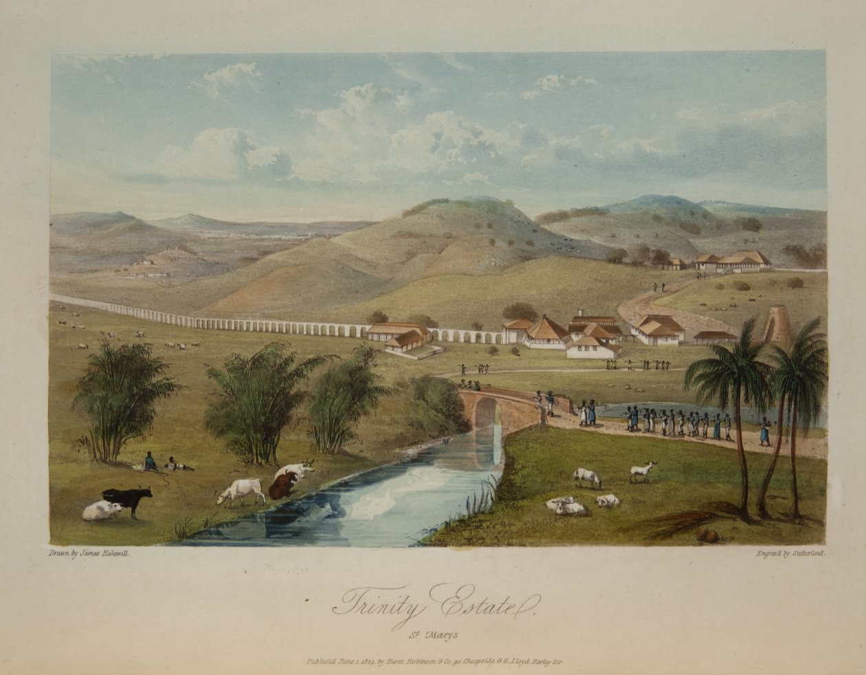Trinity Estate. Szent Mária alkotó: James Hakewill