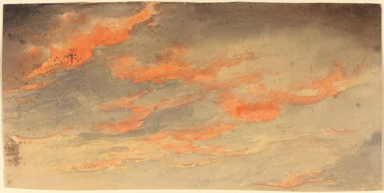 Felhők naplementekor alkotó: James Hamilton Shegogue