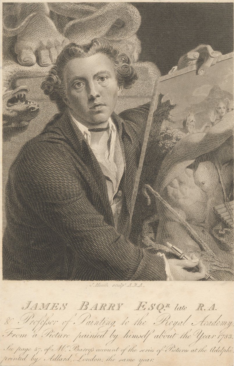 James Barry úr alkotó: James Heath
