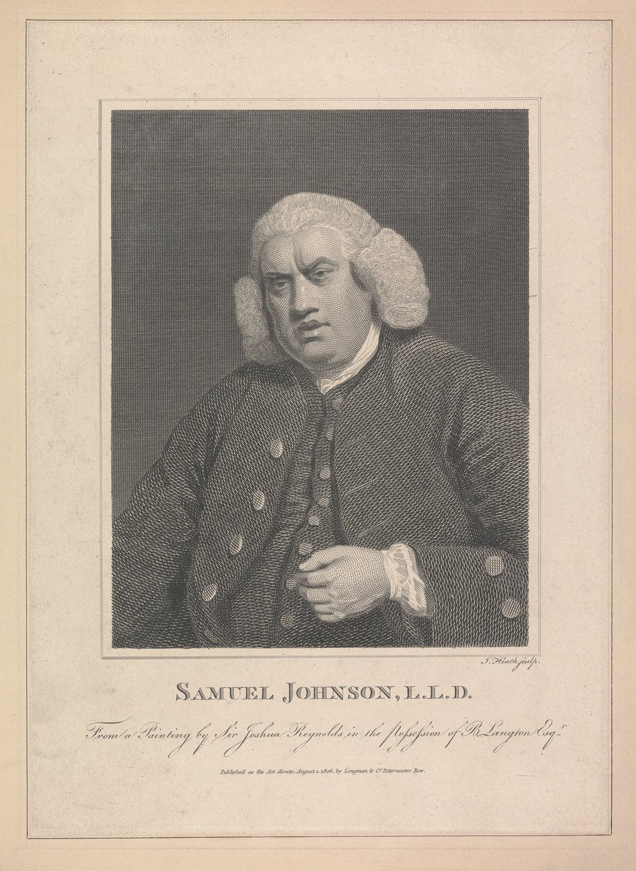 Samuel Johnson alkotó: James Heath