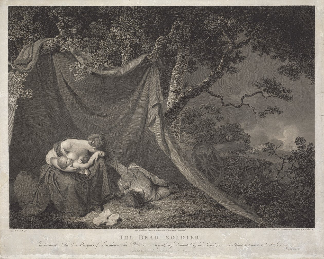 A halott katona alkotó: James Heath