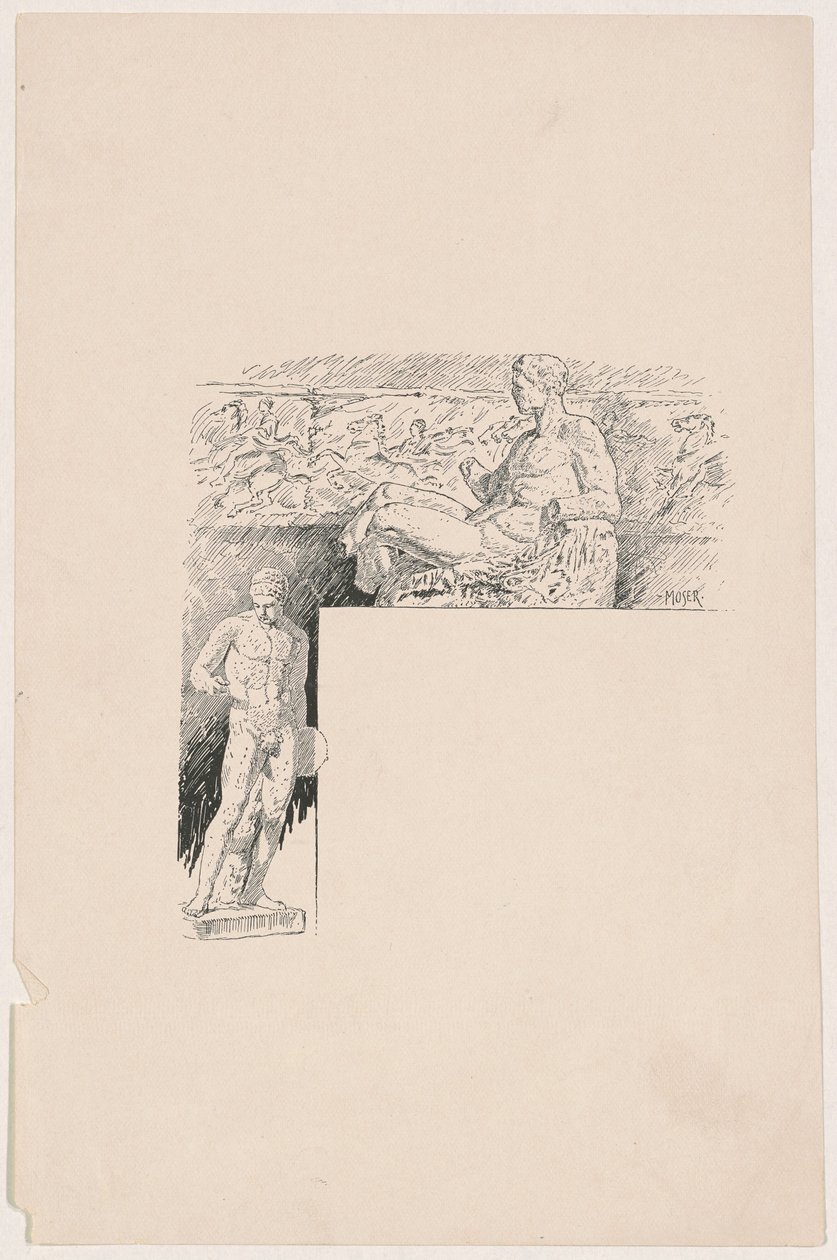 Öntvények az antik szobrászatból: A Parthenon alkotó: James Henry Moser