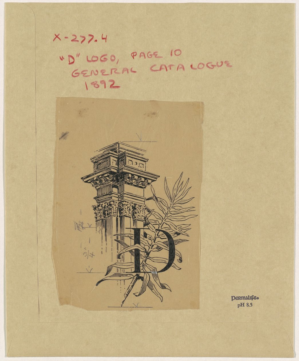 Az épület leírása alkotó: James Henry Moser