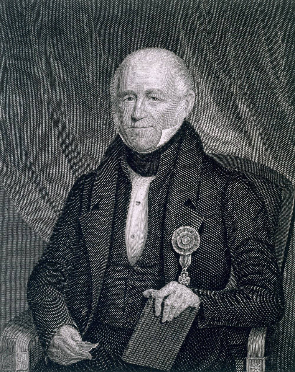 Morgan Lewis, Asher Brown Durand (1796-1886) és John Wesley Paradise (1809-62) metszete alkotó: James Herring