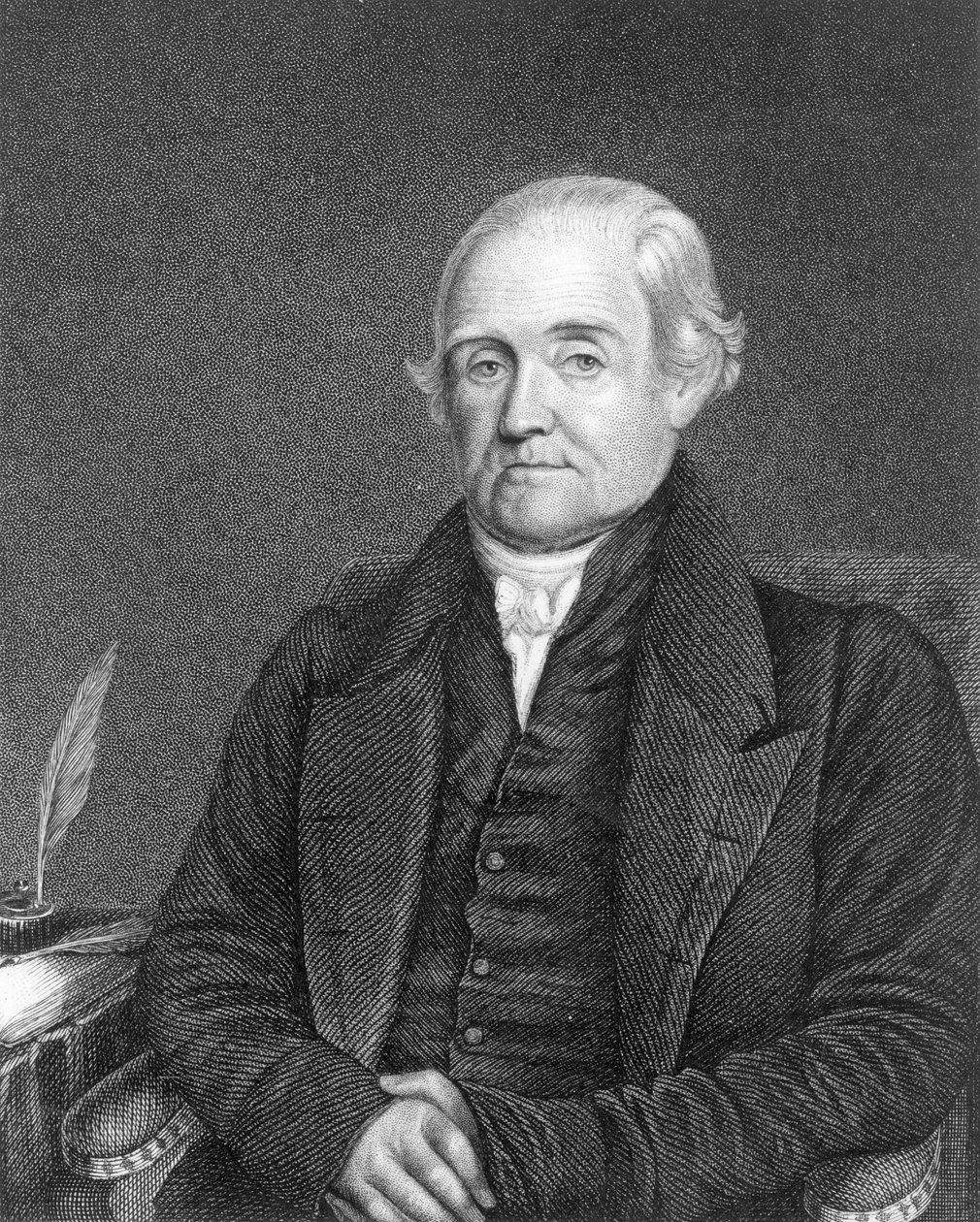 Noah Webster (1758-1843) G. Parker metszete alkotó: James Herring
