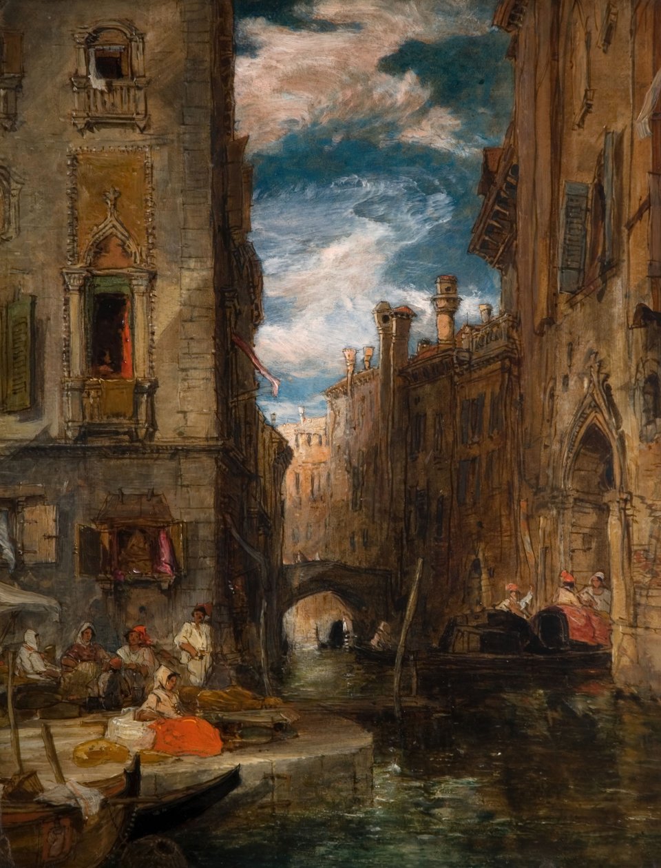 Visszaemlékezés Velencére, 1853. alkotó: James Holland