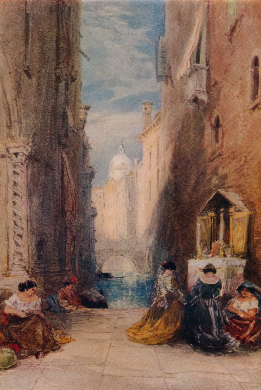Egy velencei szentély, 1820-1870, 1924 alkotó: James Holland