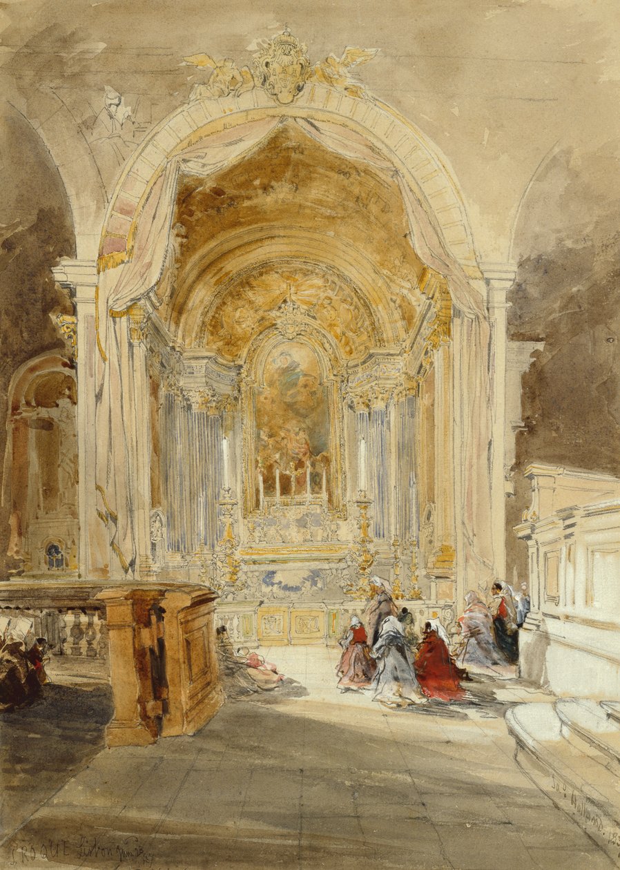 Keresztelő Szent János kápolna, San Roque, Lisszabon alkotó: James Holland