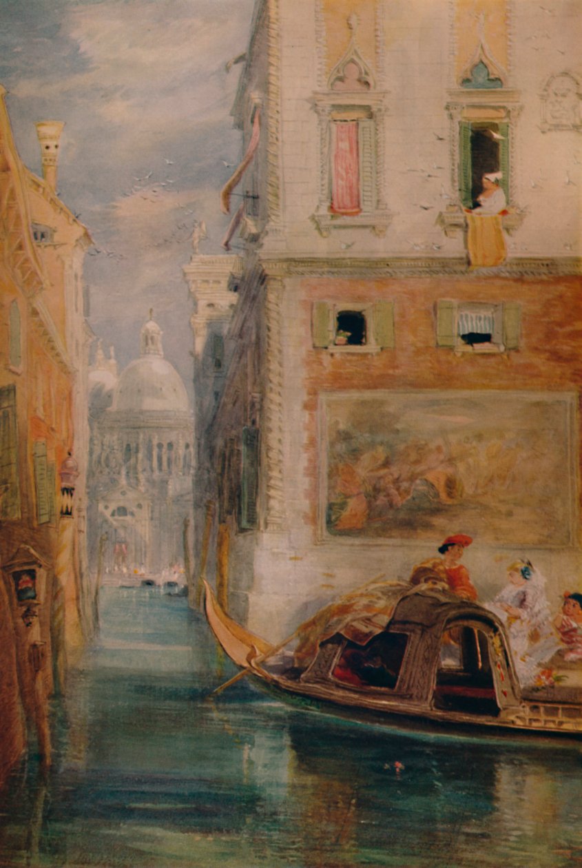 A gondola, Velence, 1865, 1935 alkotó: James Holland
