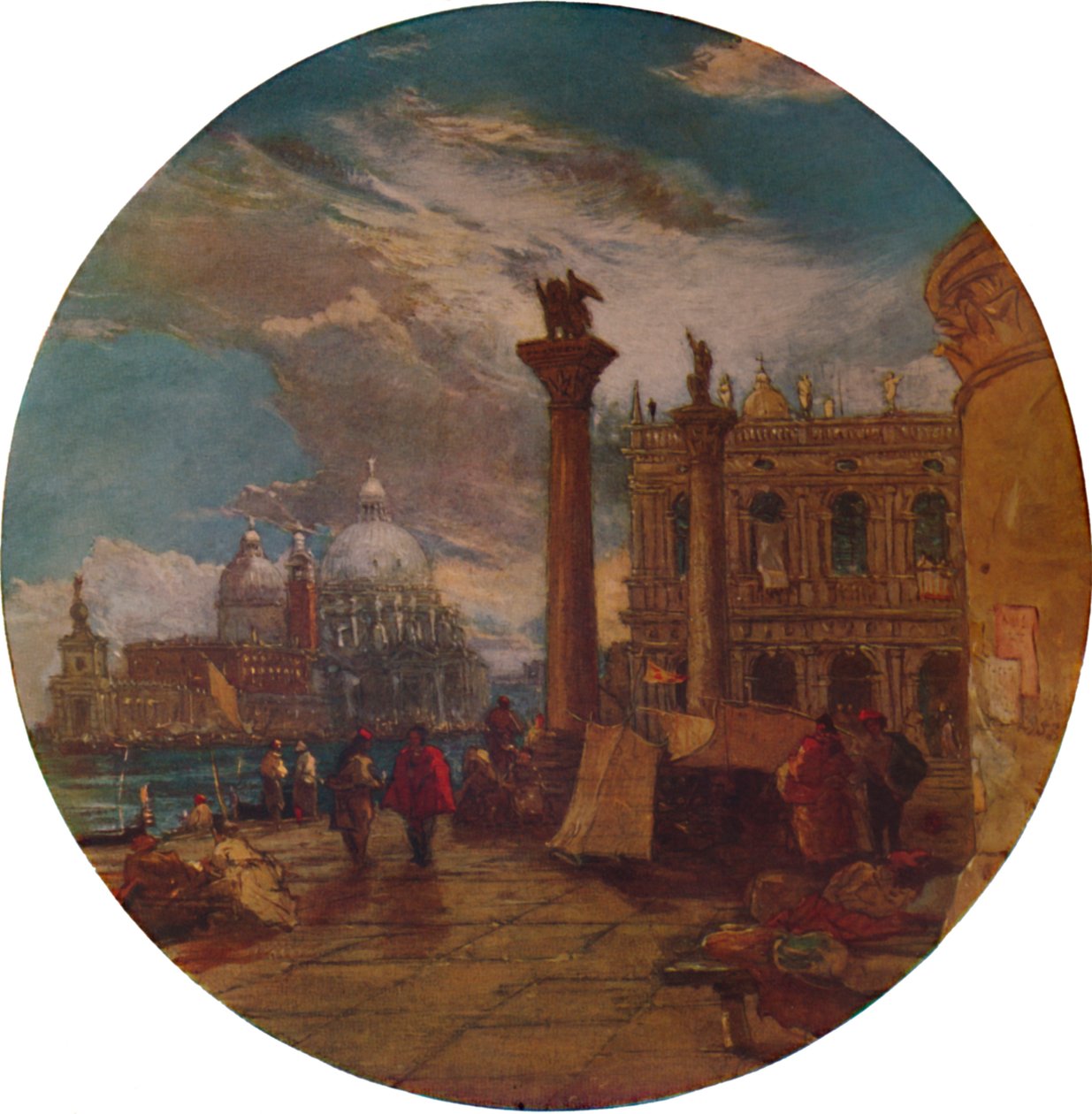 A Piazza of St. Marks Velence, 1853, 1935 alkotó: James Holland