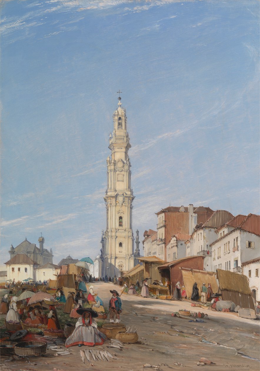 Clerigos-torony, Porto, Portugália alkotó: James Holland