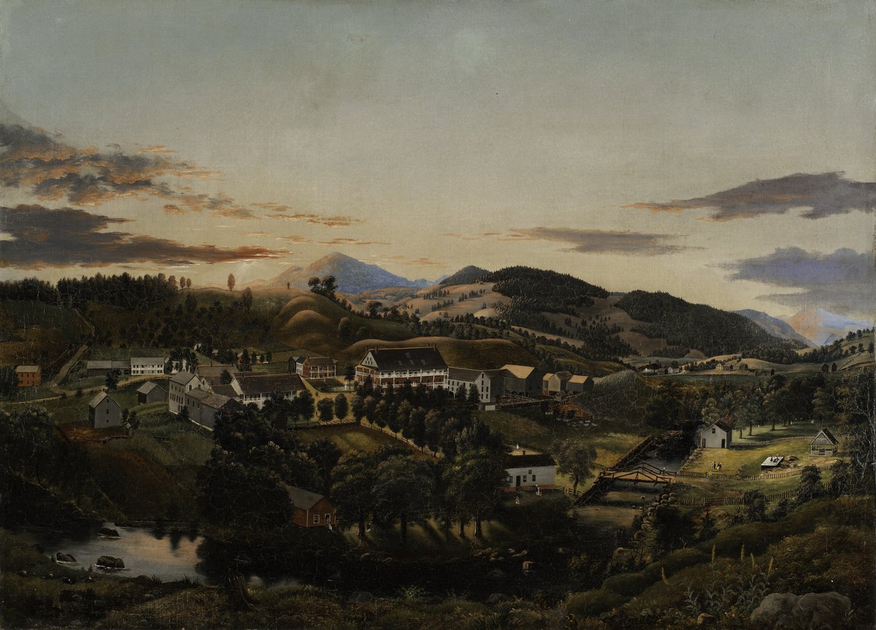 Clarendon Springs, Vermont, 1853 alkotó: James Hope