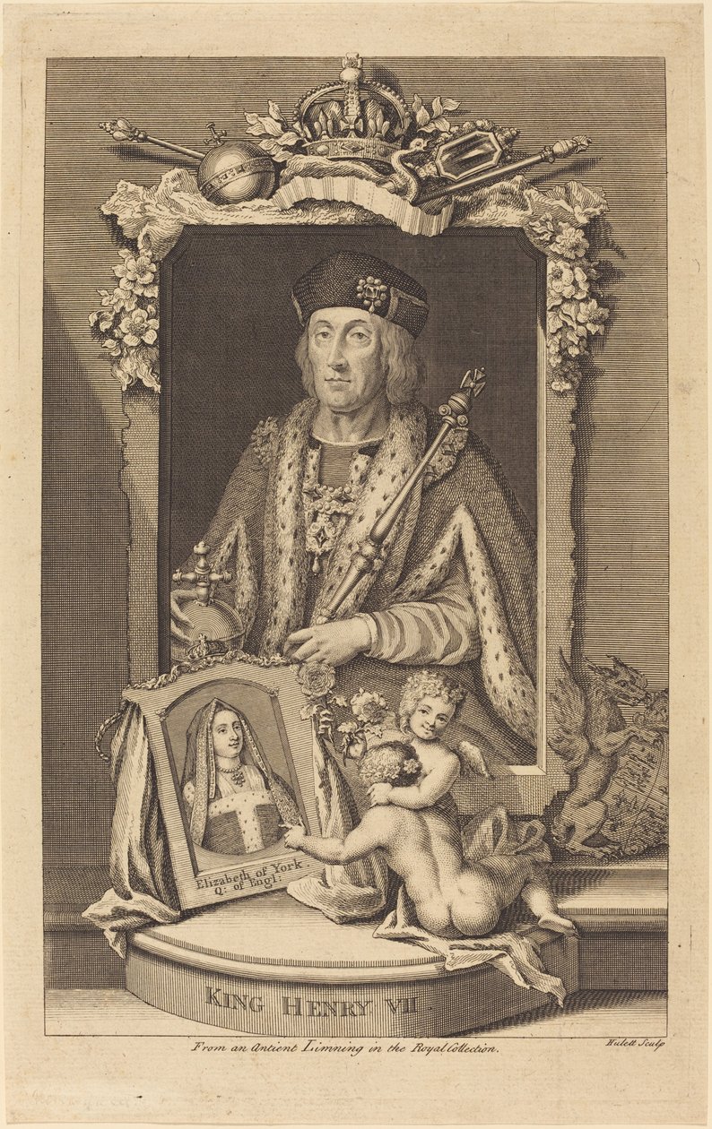 Henrik király VII alkotó: James Hulett after George Vertue