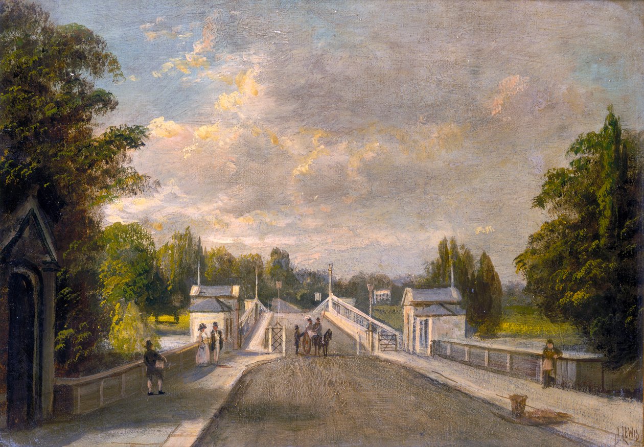„Richmond híd”, 19. század vége alkotó: James Isaiah Lewis