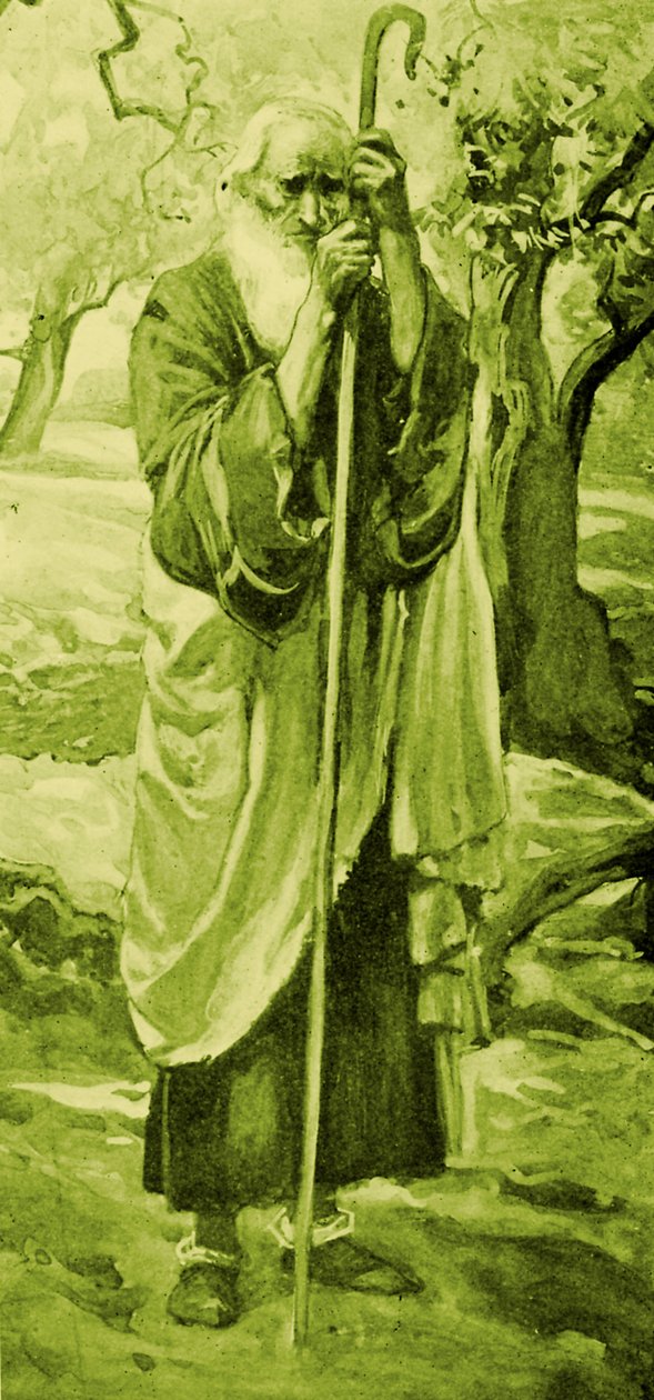 Obadiah, J James Tissot - Biblia alkotó: James Jacques Joseph (after) Tissot