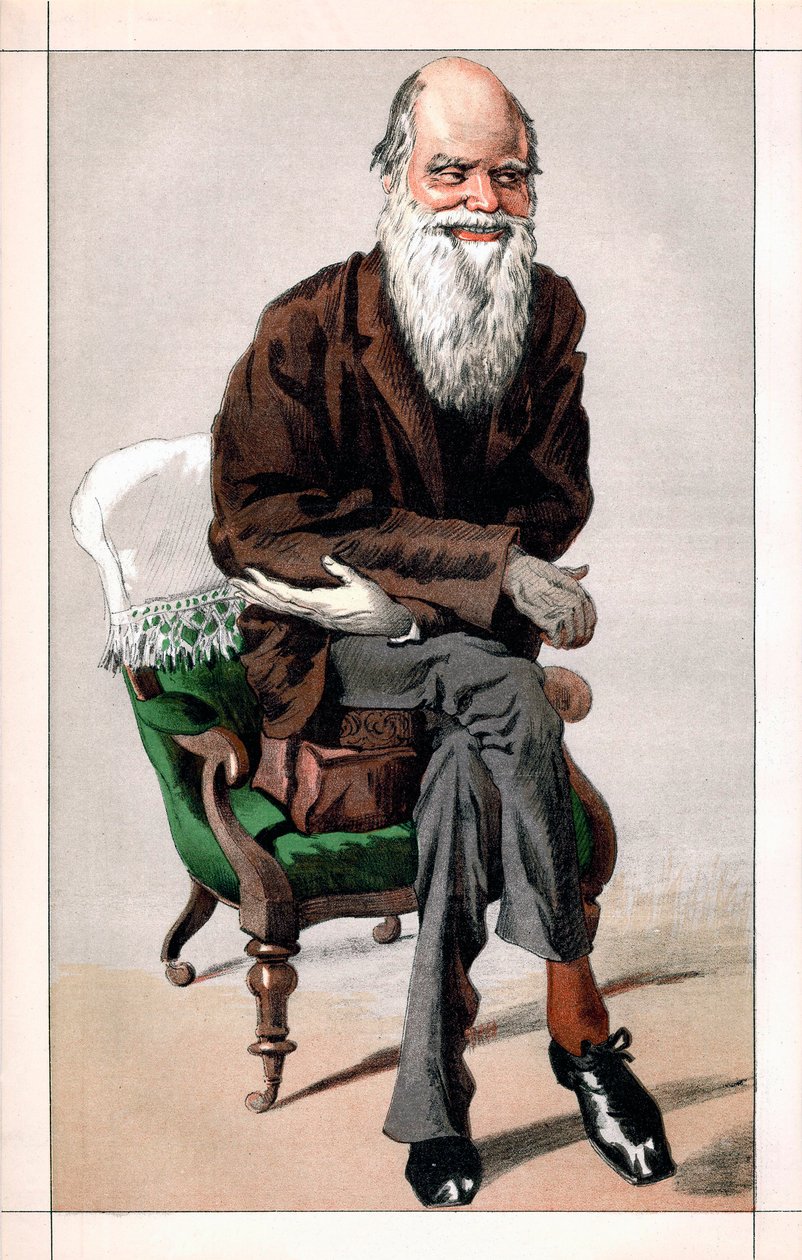 Charles Darwin portréja alkotó: James Jacques Joseph  Tissot