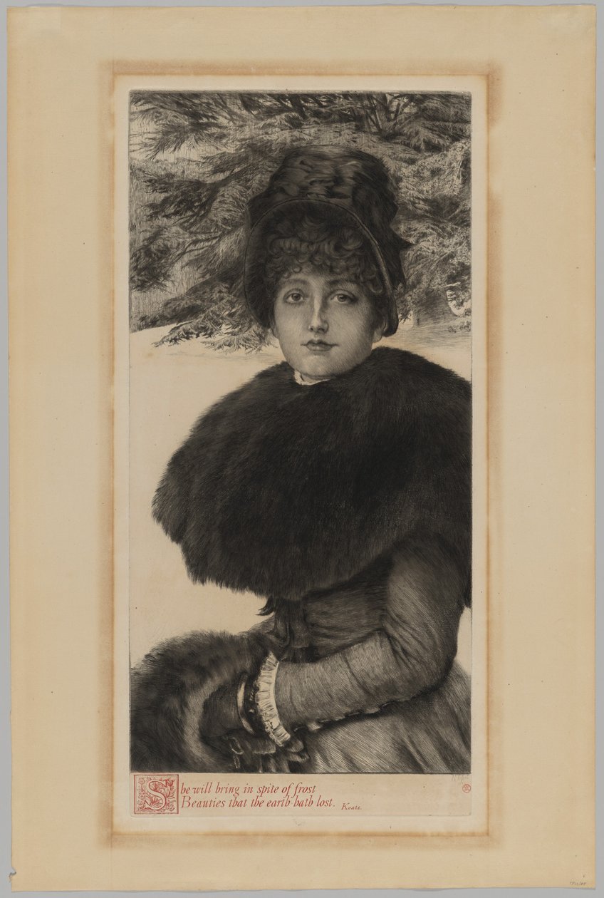 Téli séta alkotó: James Jacques Joseph Tissot