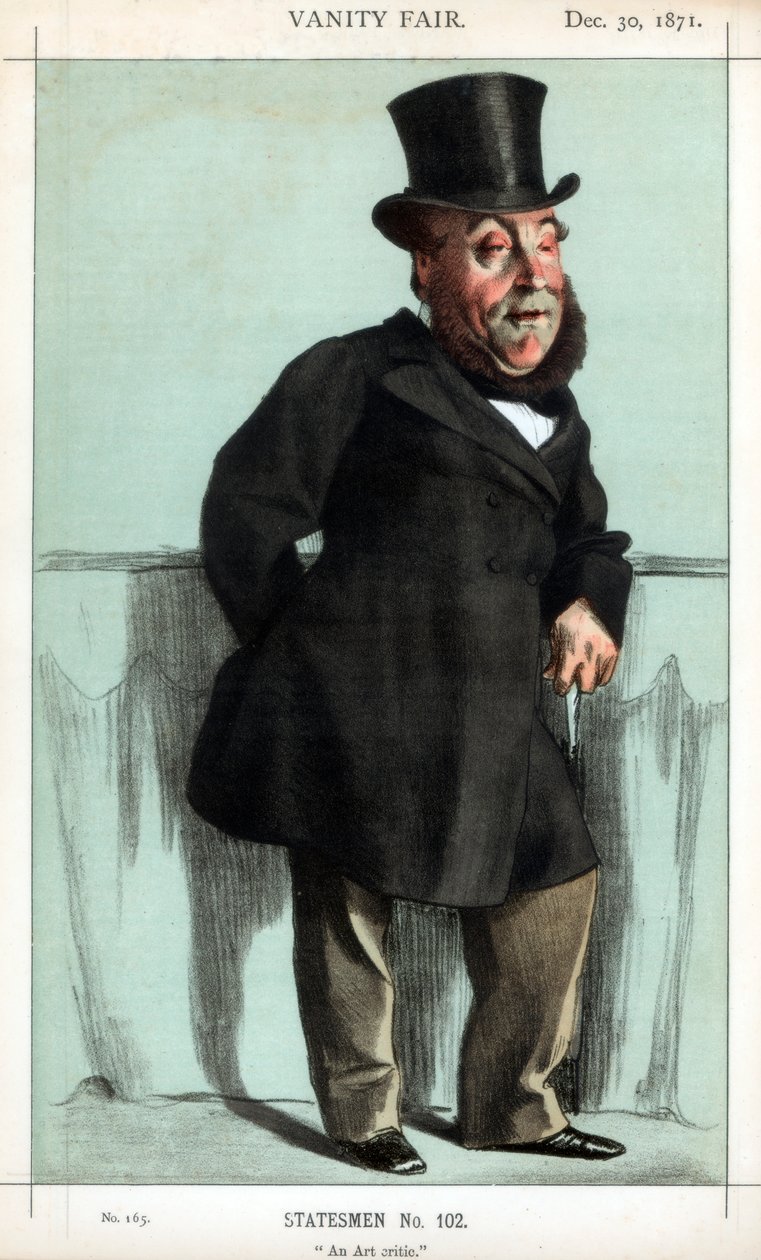 Művészetkritikus, 1871. alkotó: James Jacques Joseph Tissot