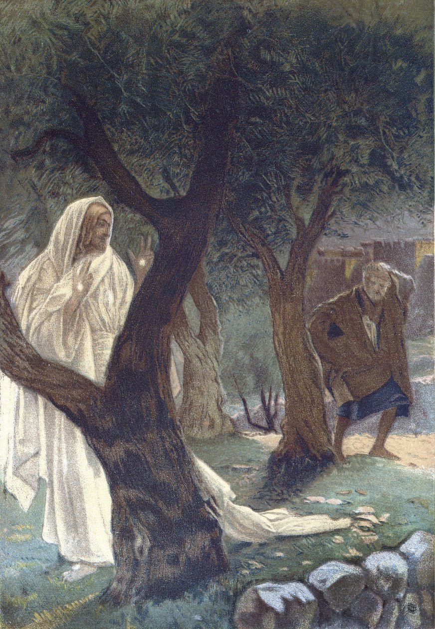 Krisztus megjelent Szent Péternek - Krisztus megjelenik Szent Péternek - „A mi Urunk Jézus Krisztus életéből” - 1899 James Tissot - La vie de notre seigneur Jesus Christ, Jacques Joseph (Jacques-Joseph) Tissot James Tissot (1836-1902) alkotó: James Jacques Joseph Tissot