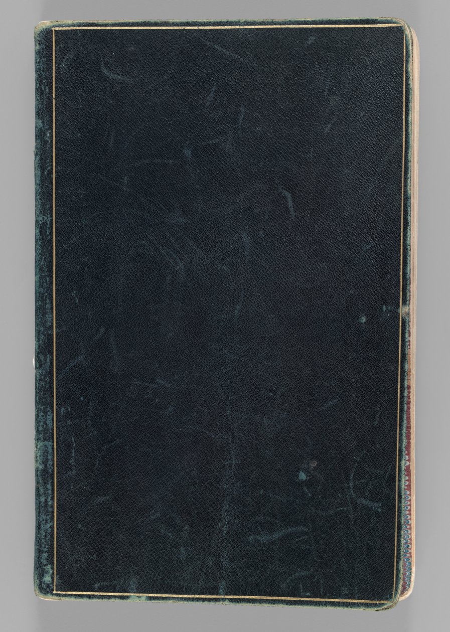 Az 1880-as évek végén készült Vázlatok az Urunk Jézus Krisztus életéhez című album borítója (bőrkötés, grafit és mosás papíron) alkotó: James Jacques Joseph Tissot