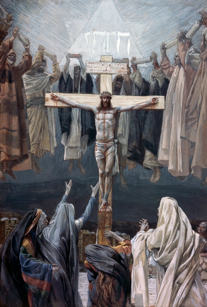Keresztre feszítés alkotó: James Jacques Joseph Tissot
