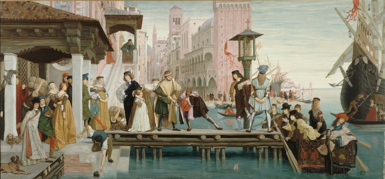 A tékozló fiú távozása alkotó: James Jacques Joseph Tissot
