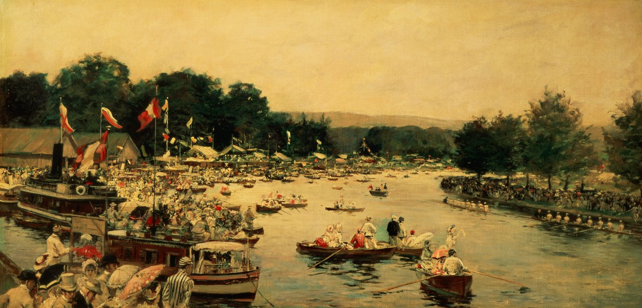 Henley Regatta, 1877 körül alkotó: James Jacques Joseph Tissot