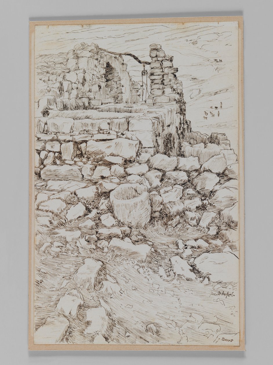 Jobs well, illusztráció az Urunk Jézus Krisztus életéből alkotó: James Jacques Joseph Tissot