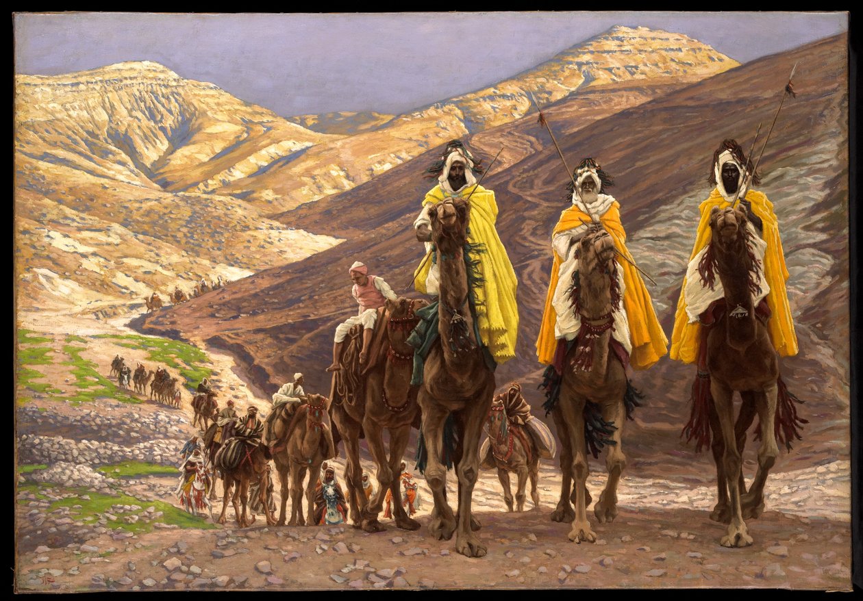 A mágusok utazása, 1894 körül alkotó: James Jacques Joseph Tissot