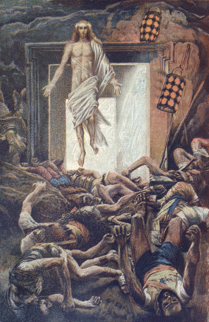 La Resurrection - A feltámadás - „A mi Urunk Jézus Krisztus életéből” - 1899 James Tissot - La vie de notre seigneur Jesus Christ, Jacques Joseph alkotó: James Jacques Joseph Tissot