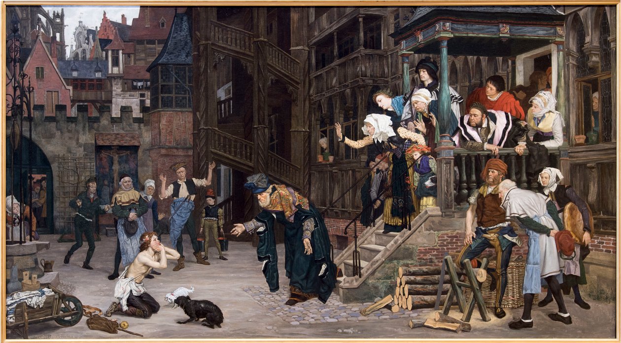 A tékozló fiú hazatérése alkotó: James Jacques Joseph Tissot