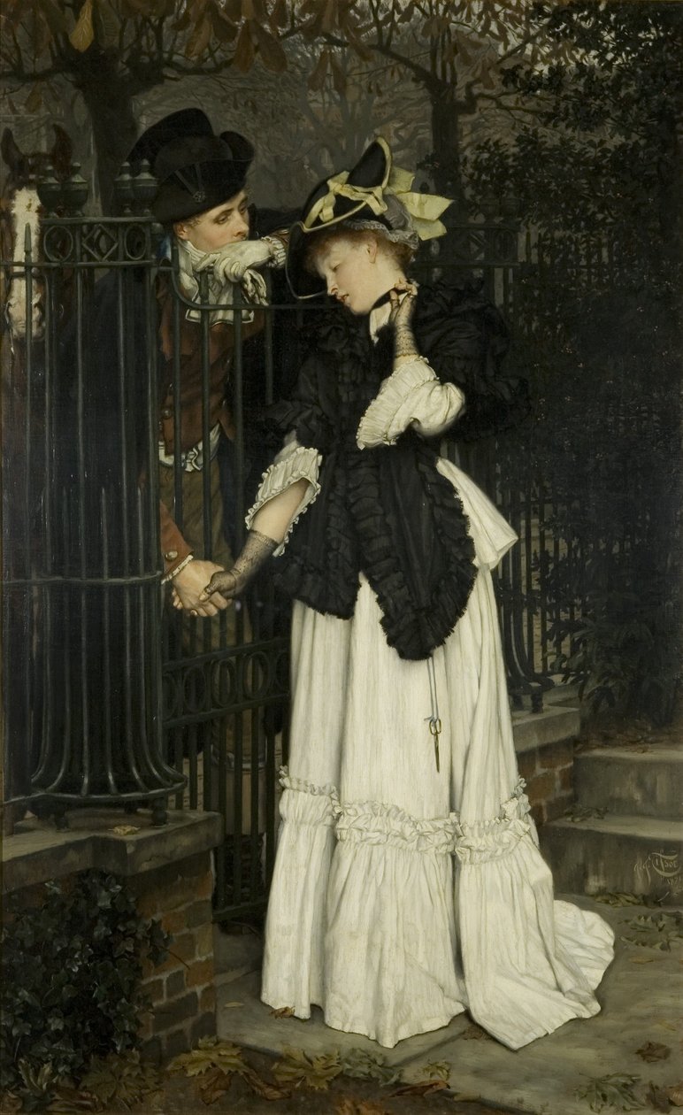viszlát alkotó: James Jacques Joseph Tissot