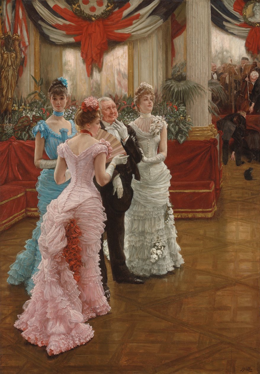 A tartomány hölgyei alkotó: James Jacques Joseph Tissot