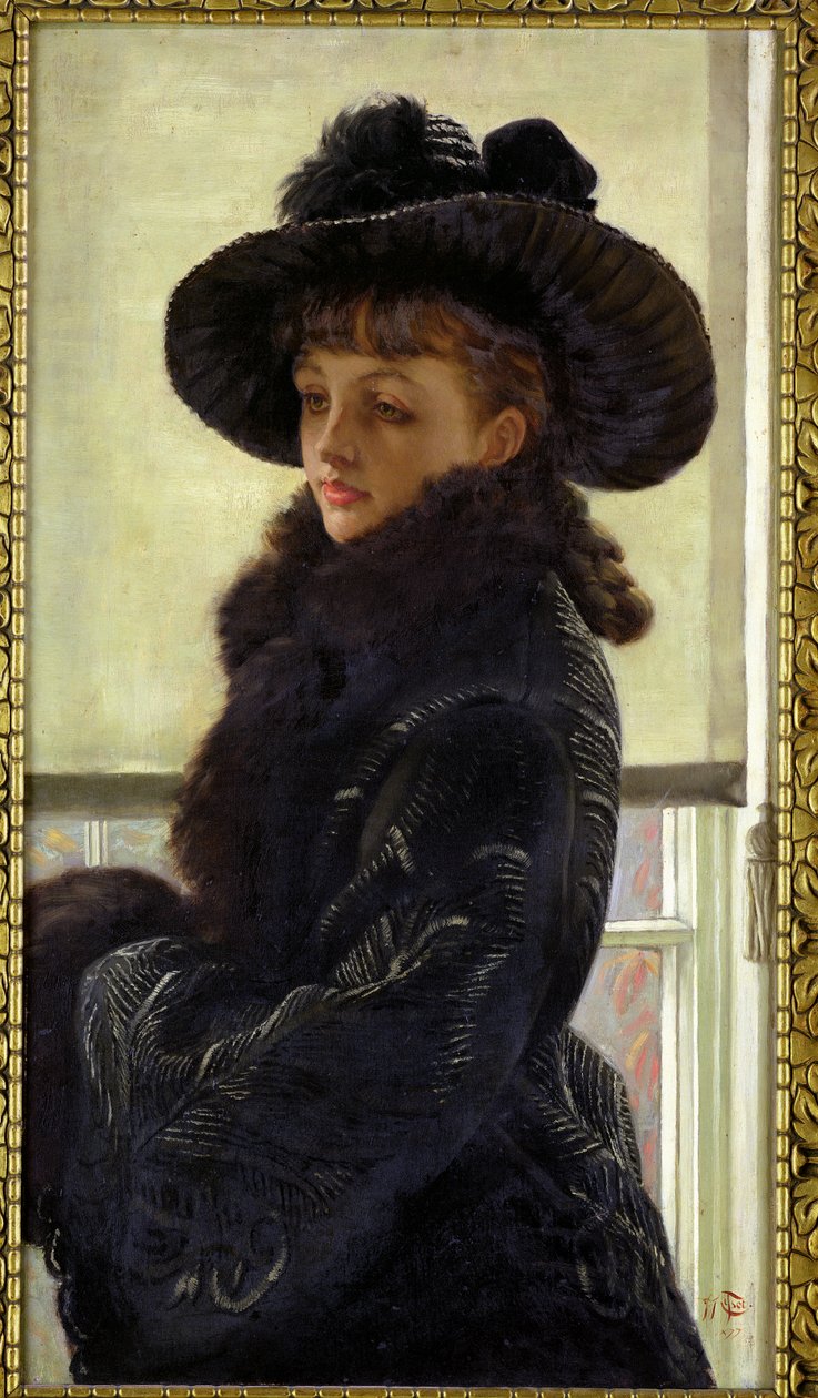 Mavourneen, Kathleen Newton portréja, 1877 alkotó: James Jacques Joseph Tissot