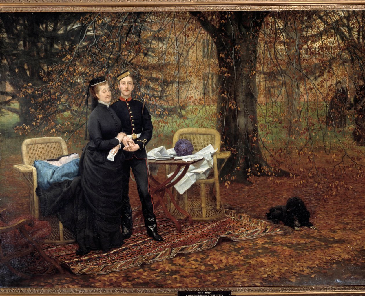Eugenia császári herceg portréi (Eugenia de Montijo alkotó: James Jacques Joseph Tissot