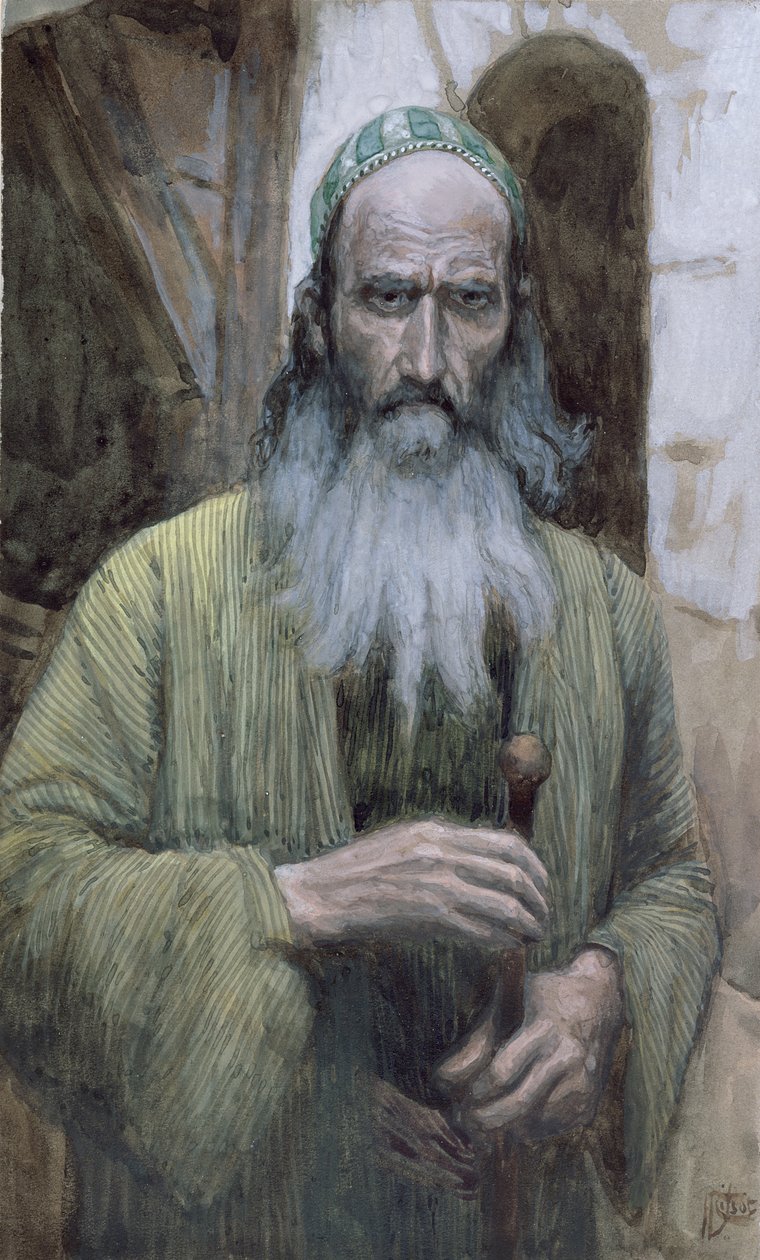 Szent Pál, illusztráció a Krisztus életéhez, 1886-94 körül (wc és gouache kartonon) alkotó: James Jacques Joseph Tissot
