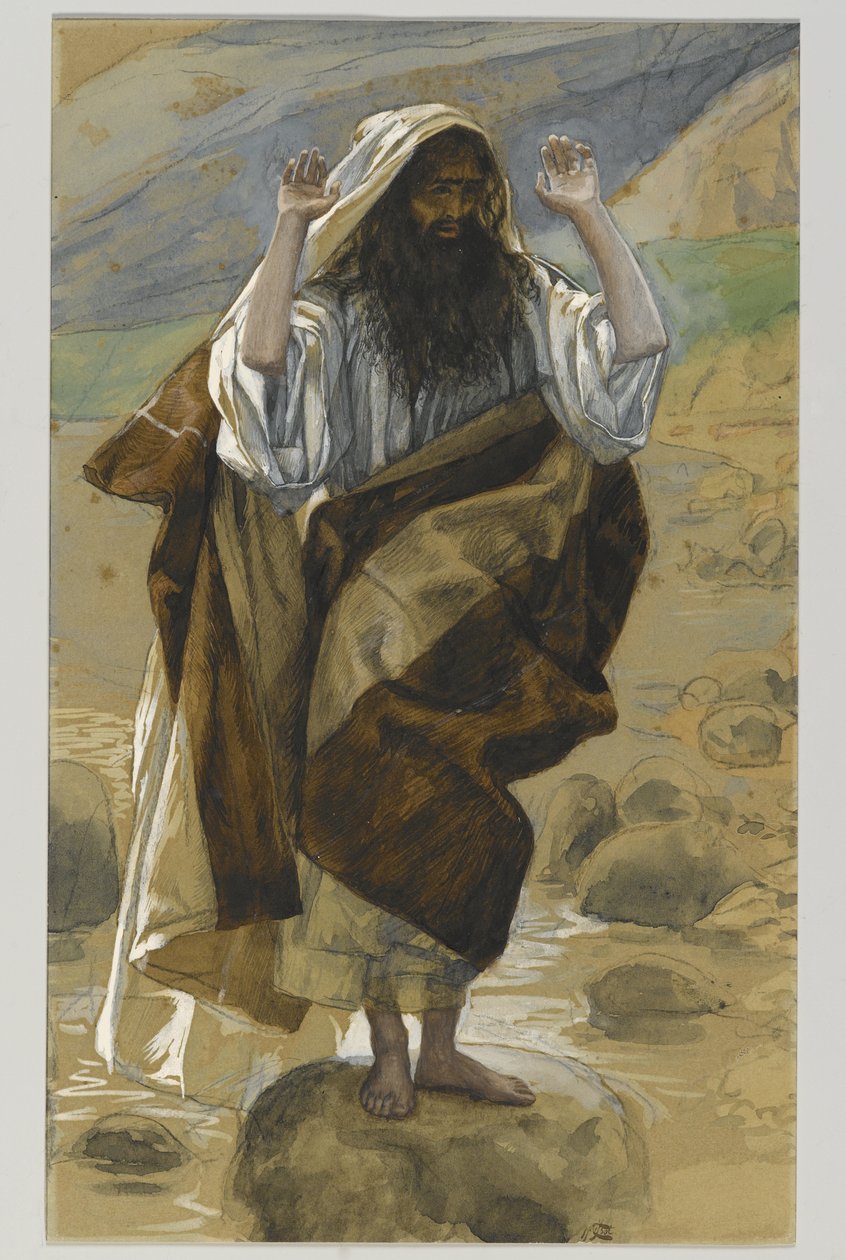 Szent Tádé, illusztráció a mi Urunk Jézus Krisztus életéből (wc grafit fölött, papíron) alkotó: James Jacques Joseph Tissot